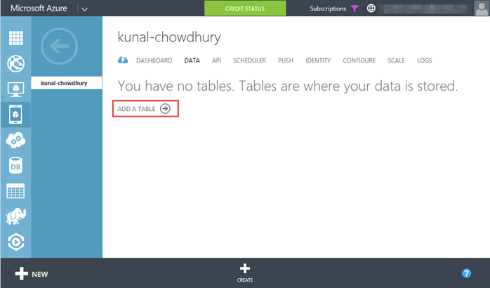 8. Windows Azure - Mobile Service - Data (www.kunal-chowdhury.com)