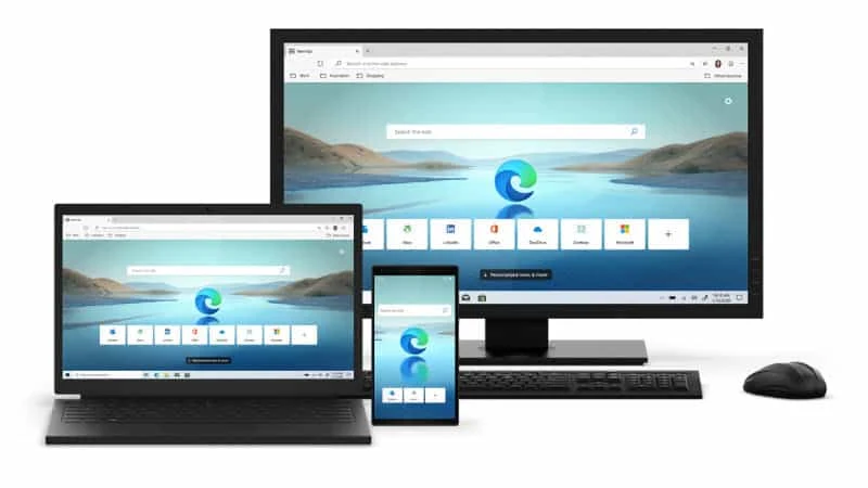 The new Microsoft Edge (chromium) browser is now available for download