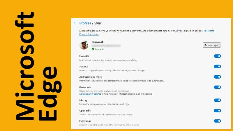 Microsoft Edge update brings History and Open Tabs sync feature
