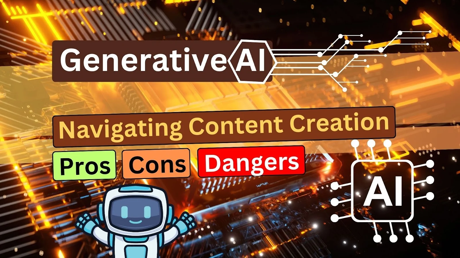 Navigating Content Creation: Generative AI Pros & Cons
