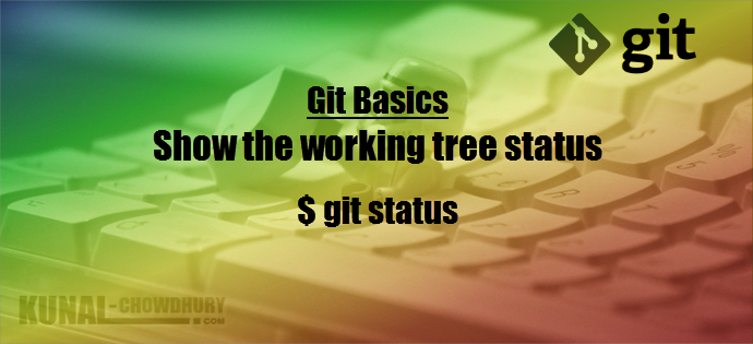 How to show the working Git tree status (www.kunal-chowdhury.com)