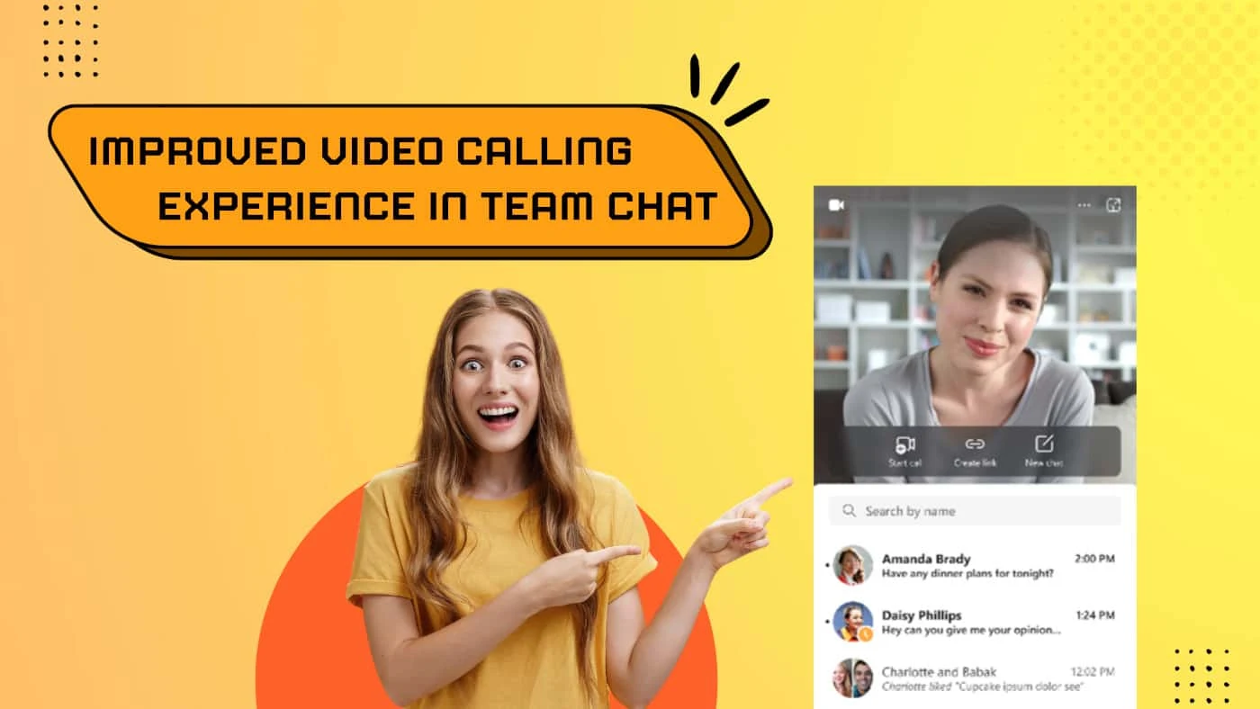 Microsoft shows a new video calling experience on Windows 11 Teams chat