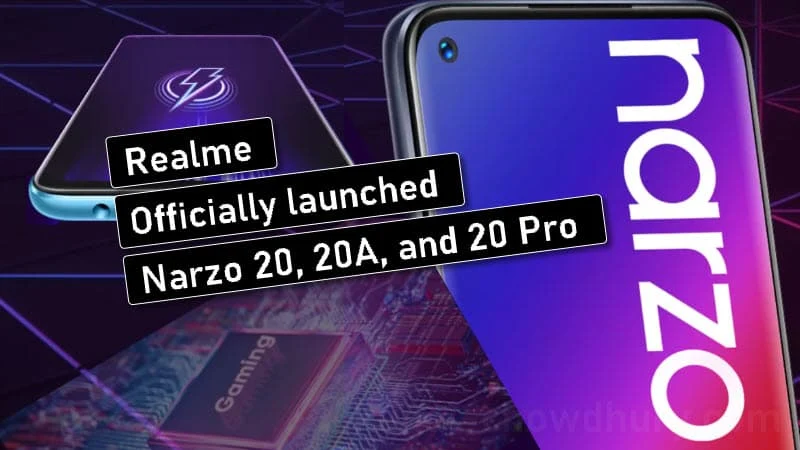 Realme launched Narzo 20 series smartphone (narzo 20, 20A and 20 Pro)