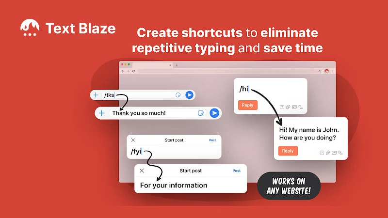 How to safely automate your typing using Text Blaze?