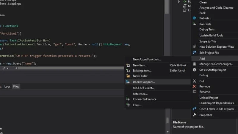 Container Tools for Visual Studio 2019 will make you productive in creating serverless solutions