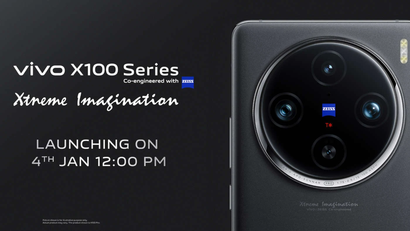 Vivo X100 series smartphones to launch in India on January 4