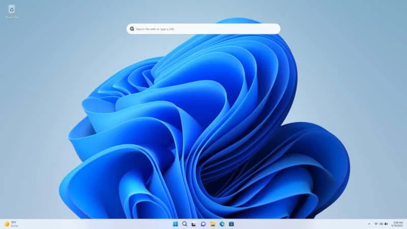 Windows 11 Build 25120 adds a new experimental search bar