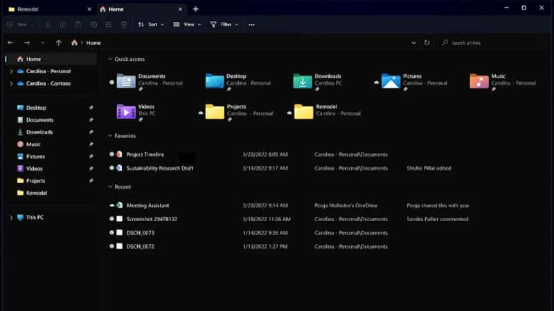 Windows 11 File Explorer to get Tabbed support